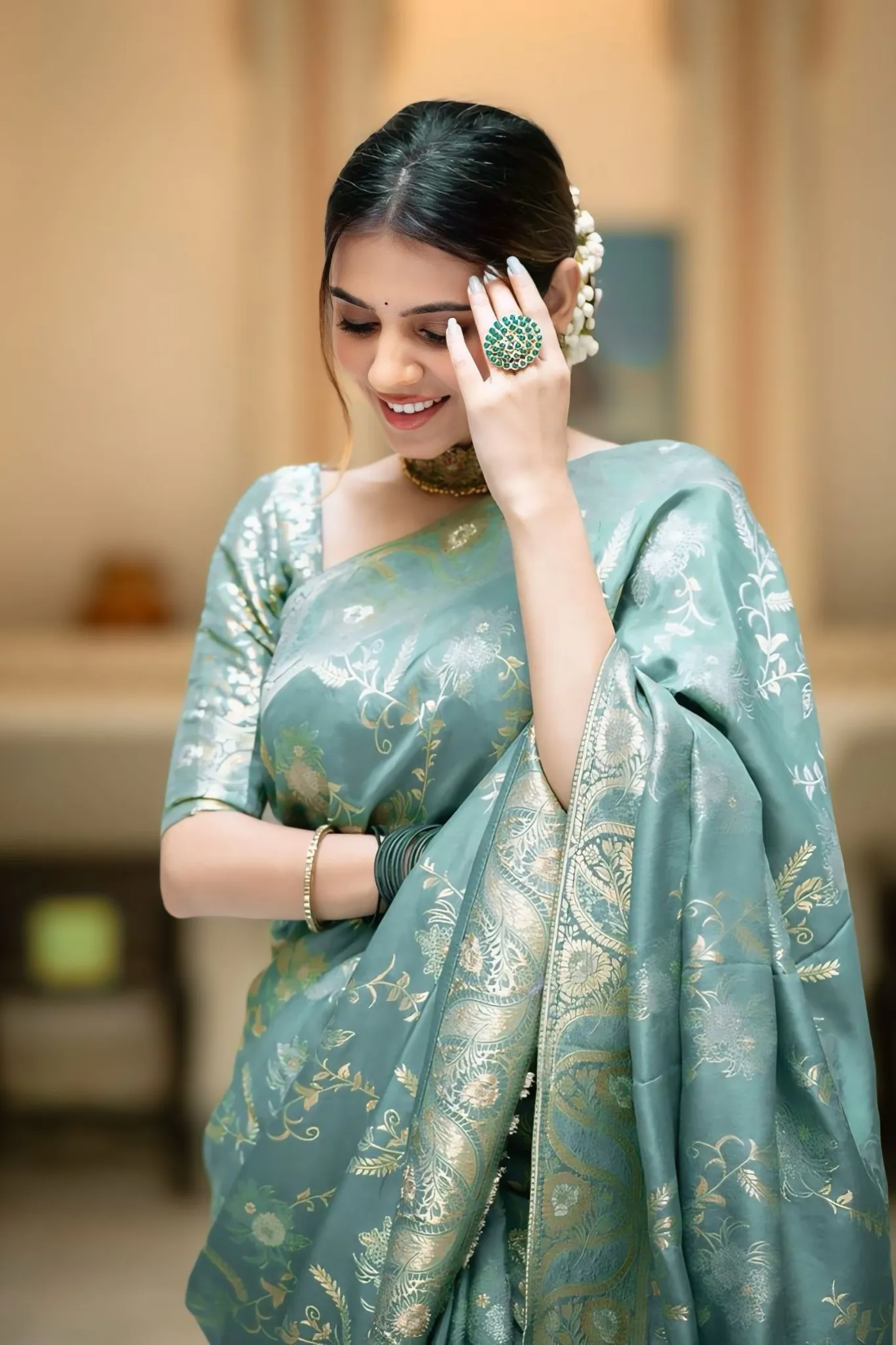 ROYAL BANARASI UPPADA SILK SAREE