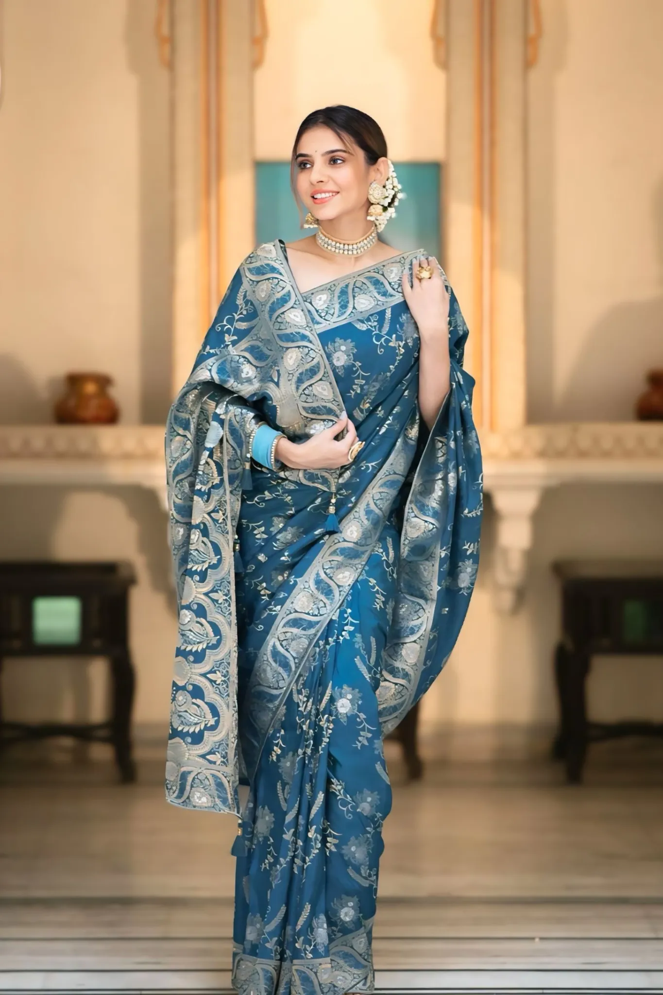 ROYAL BANARASI UPPADA SILK SAREE