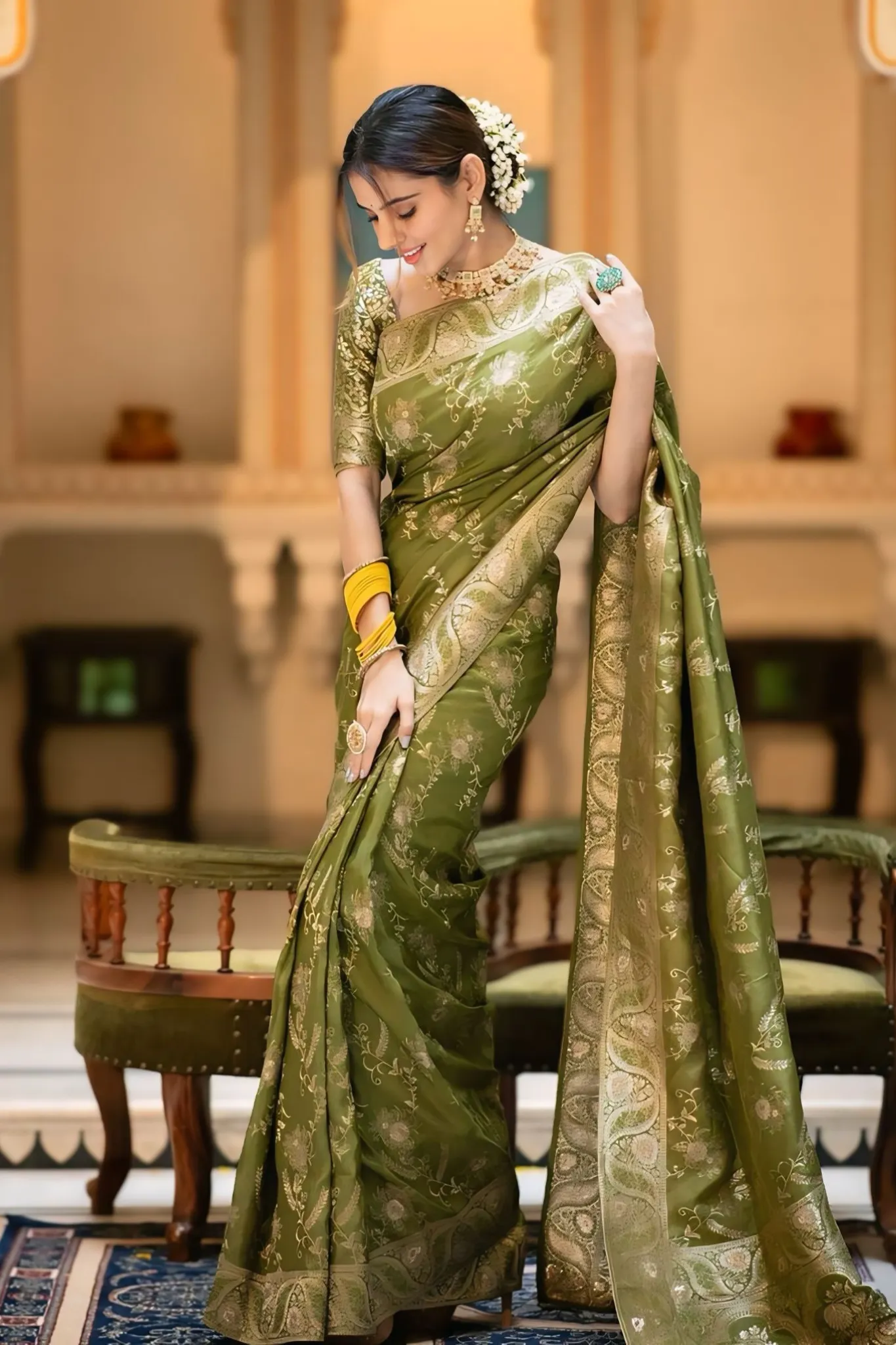 ROYAL BANARASI UPPADA SILK SAREE
