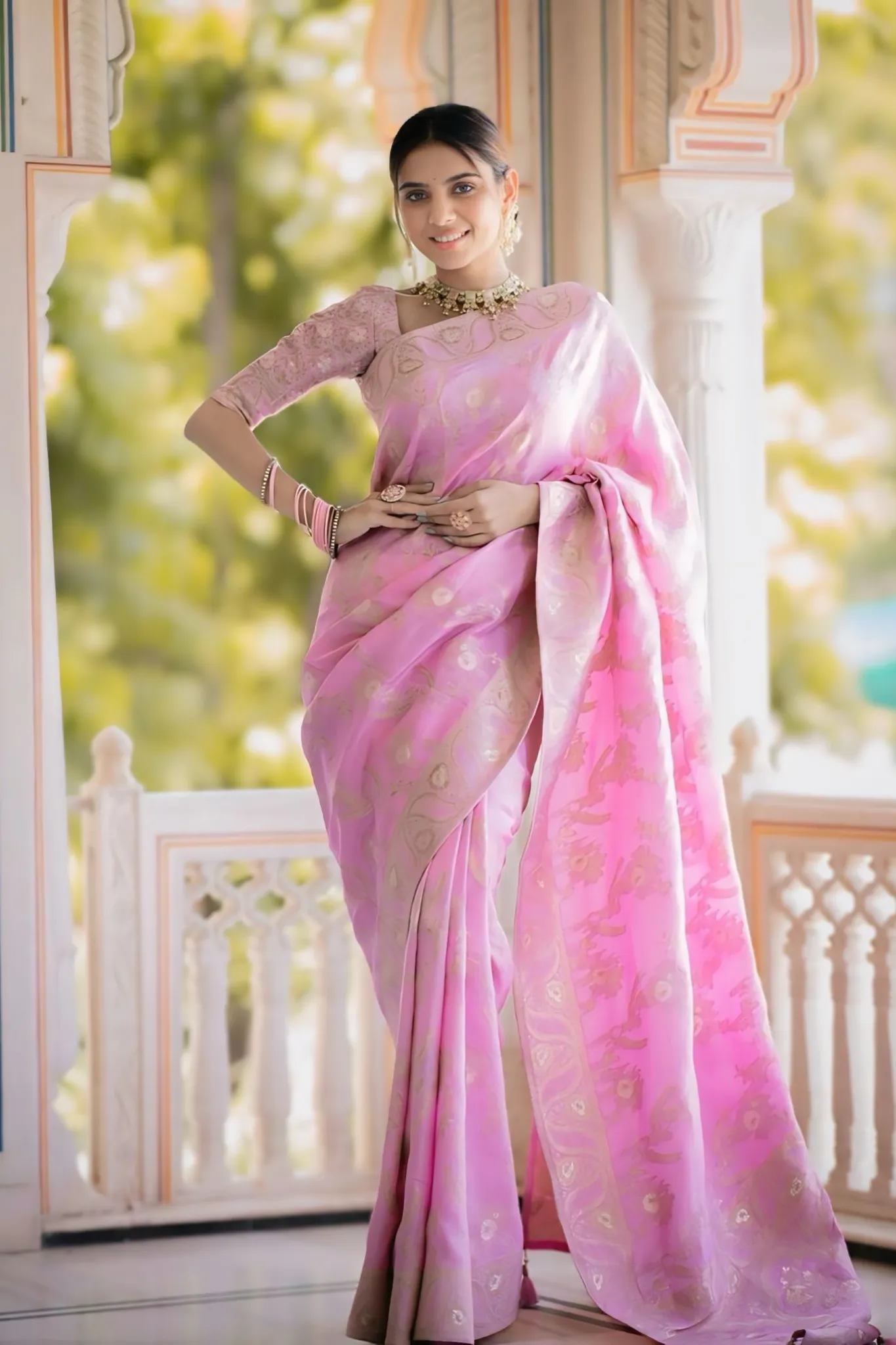 ROYAL BANARASI UPPADA SILK SAREE
