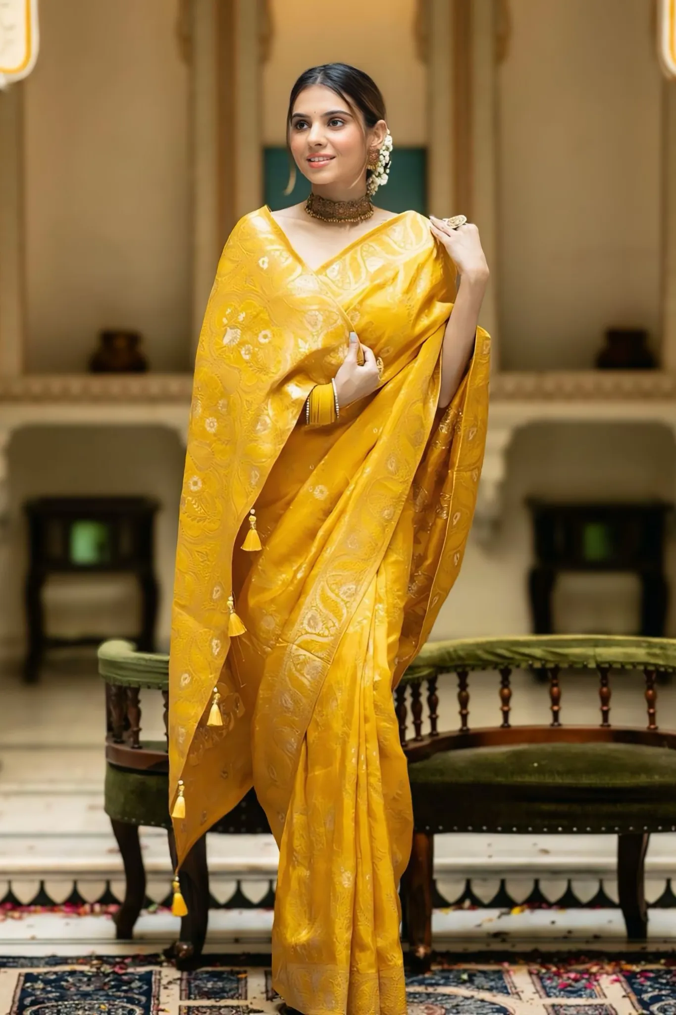 ROYAL BANARASI UPPADA SILK SAREE