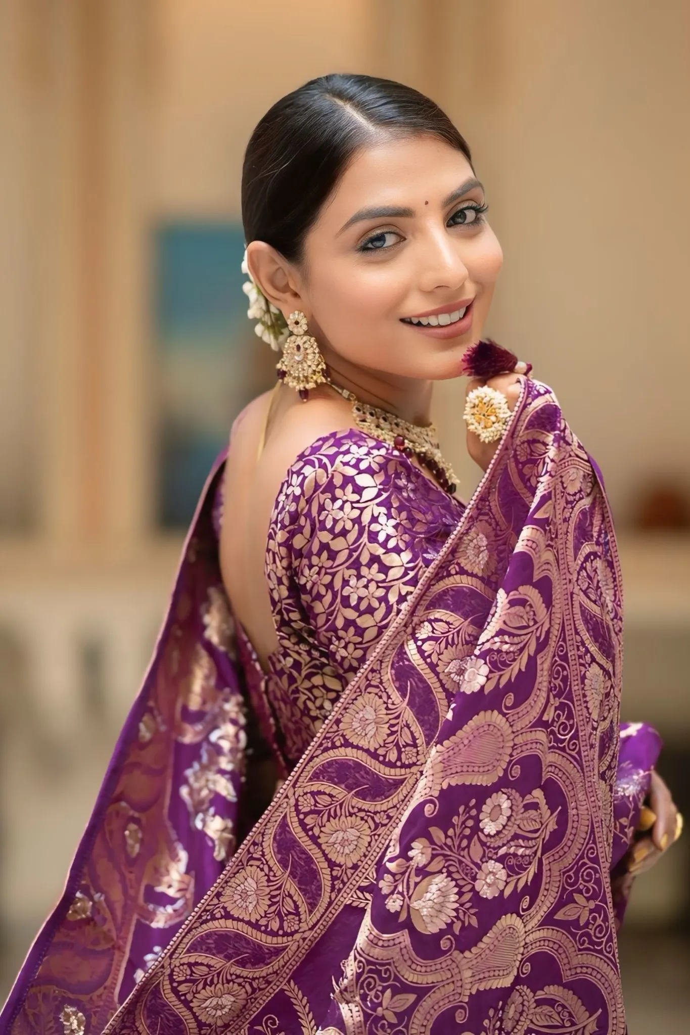ROYAL BANARASI UPPADA SILK SAREE