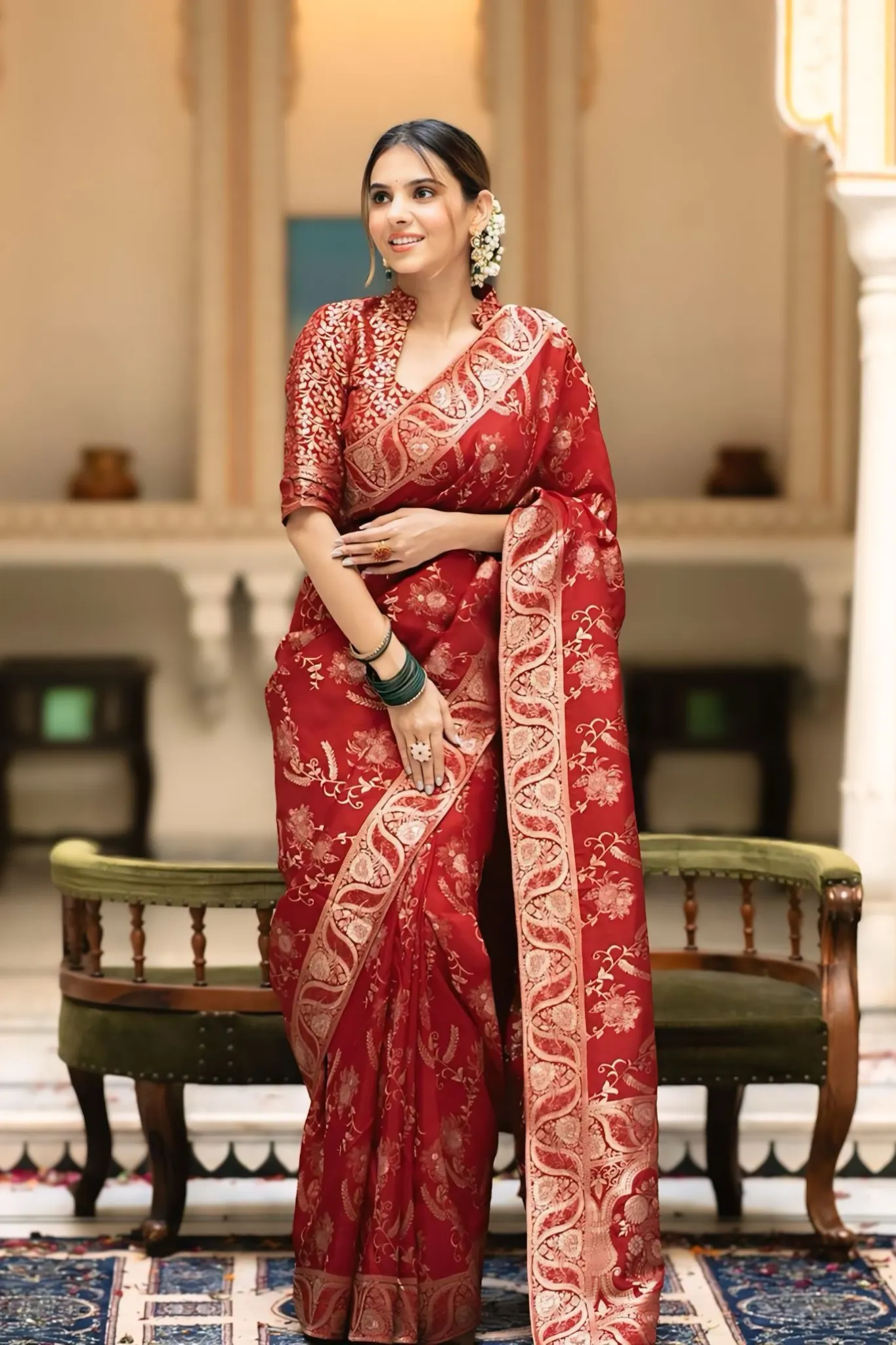 ROYAL BANARASI UPPADA SILK SAREE