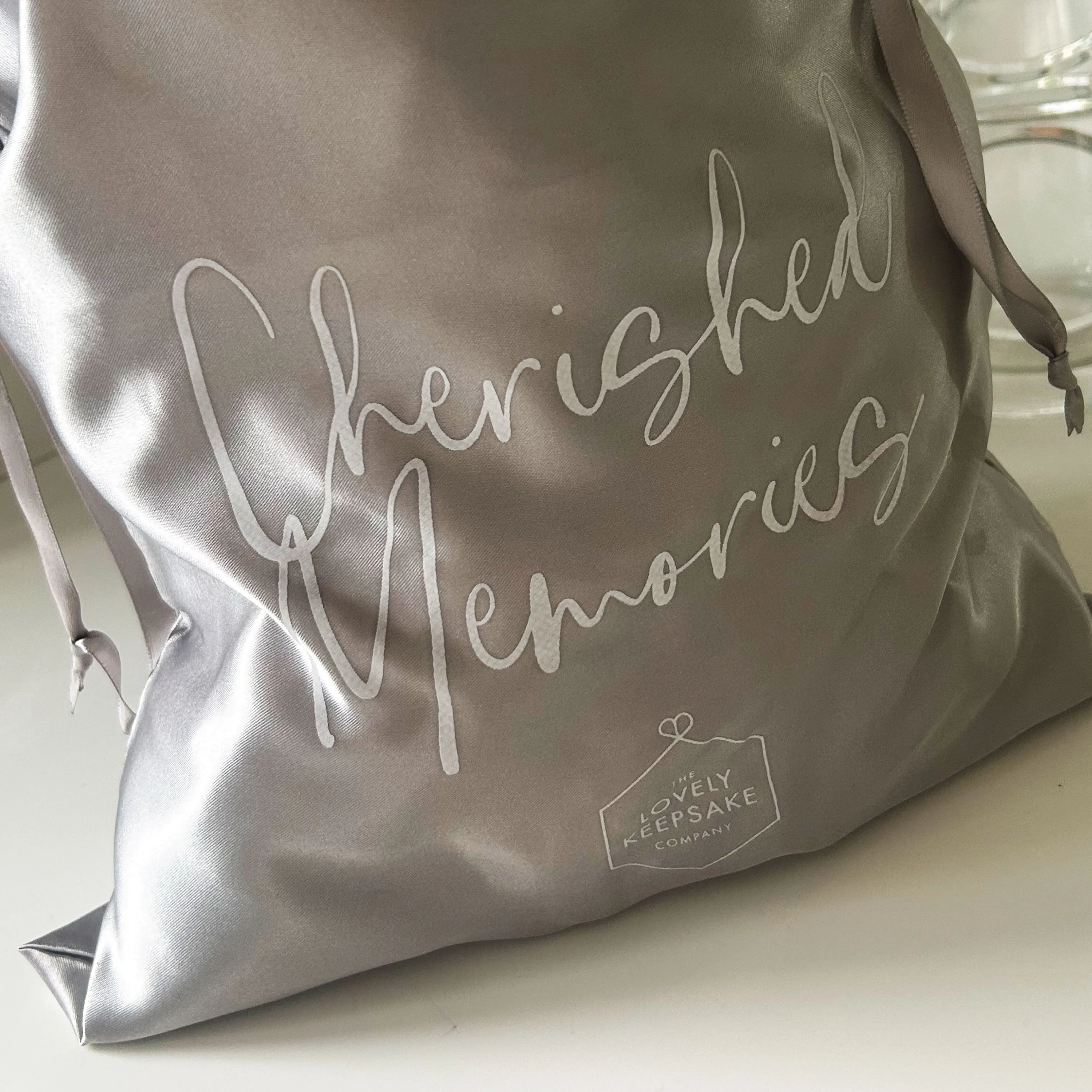 Satin Bag For Keepsakes