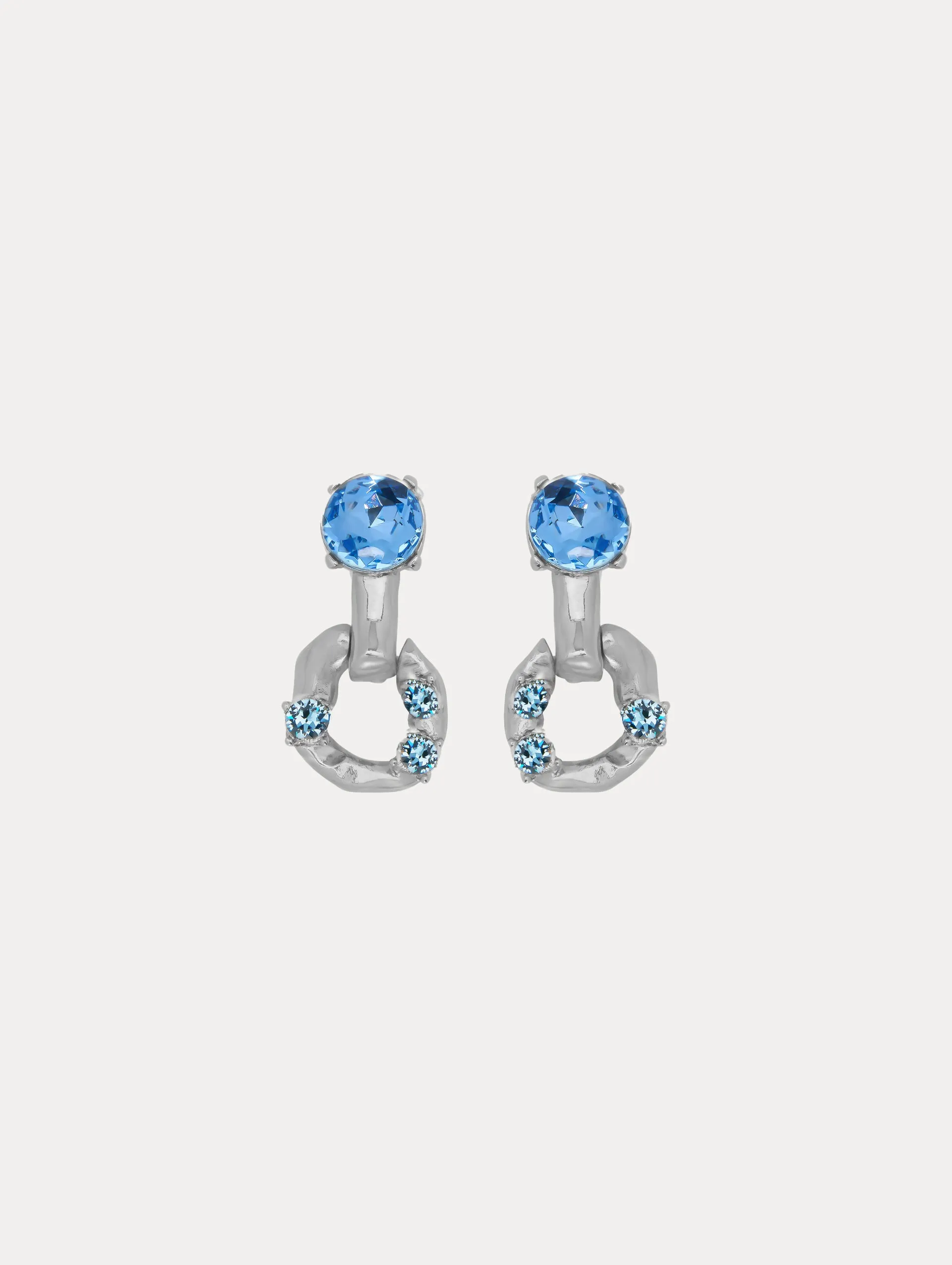 Scramble Chain-Link Earrings