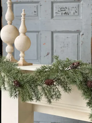 Shining Spindle Pine Garland | 6'