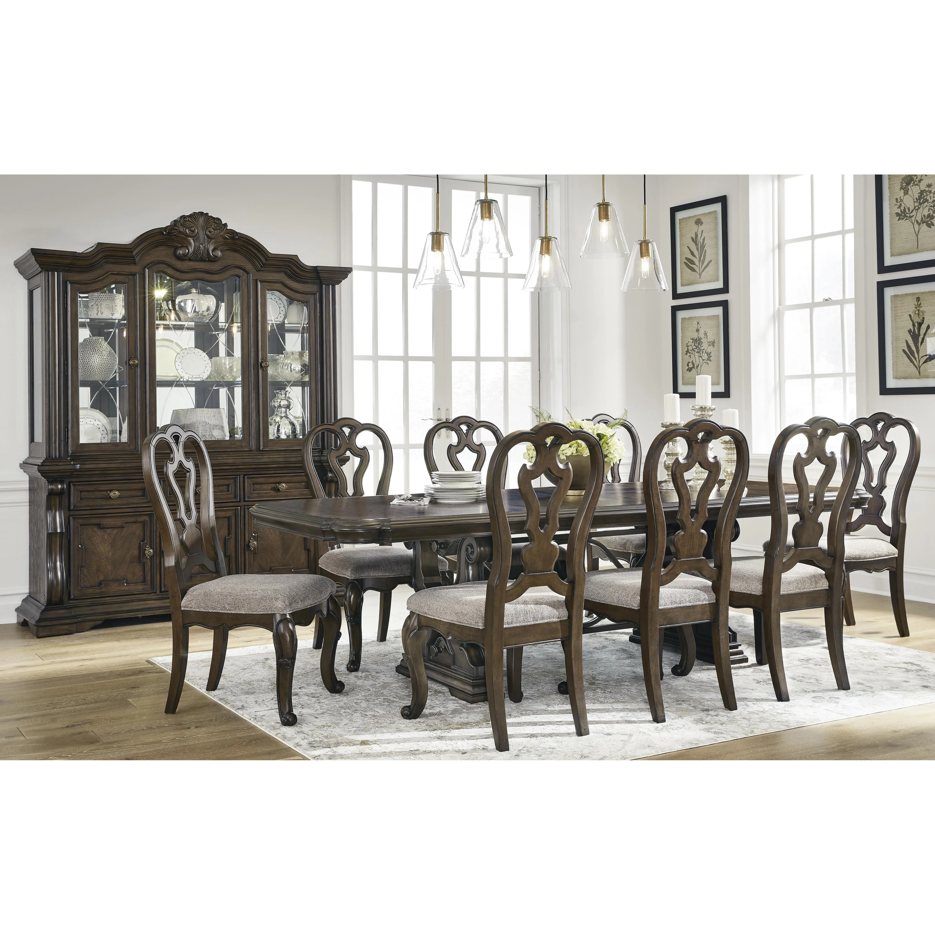 Signature Design by Ashley Maylee Buffet & Hutch D947-80/D947-81