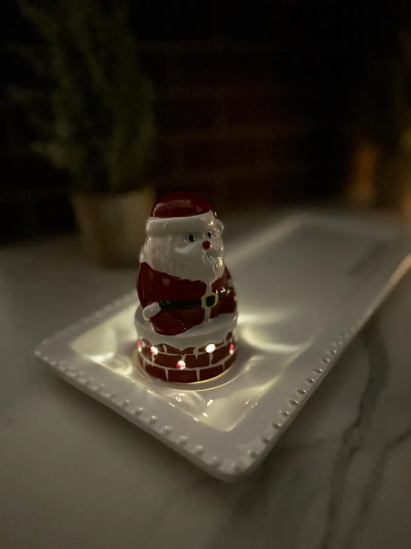 Singing Santa Light Up Sitter