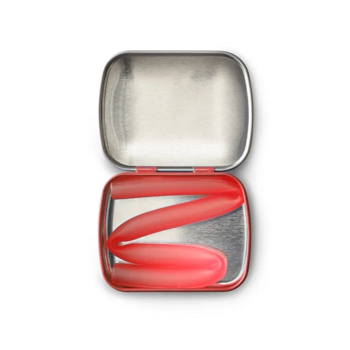 Single Silicone Straw in Compact Tin - Perfect for your Purse/Bag!