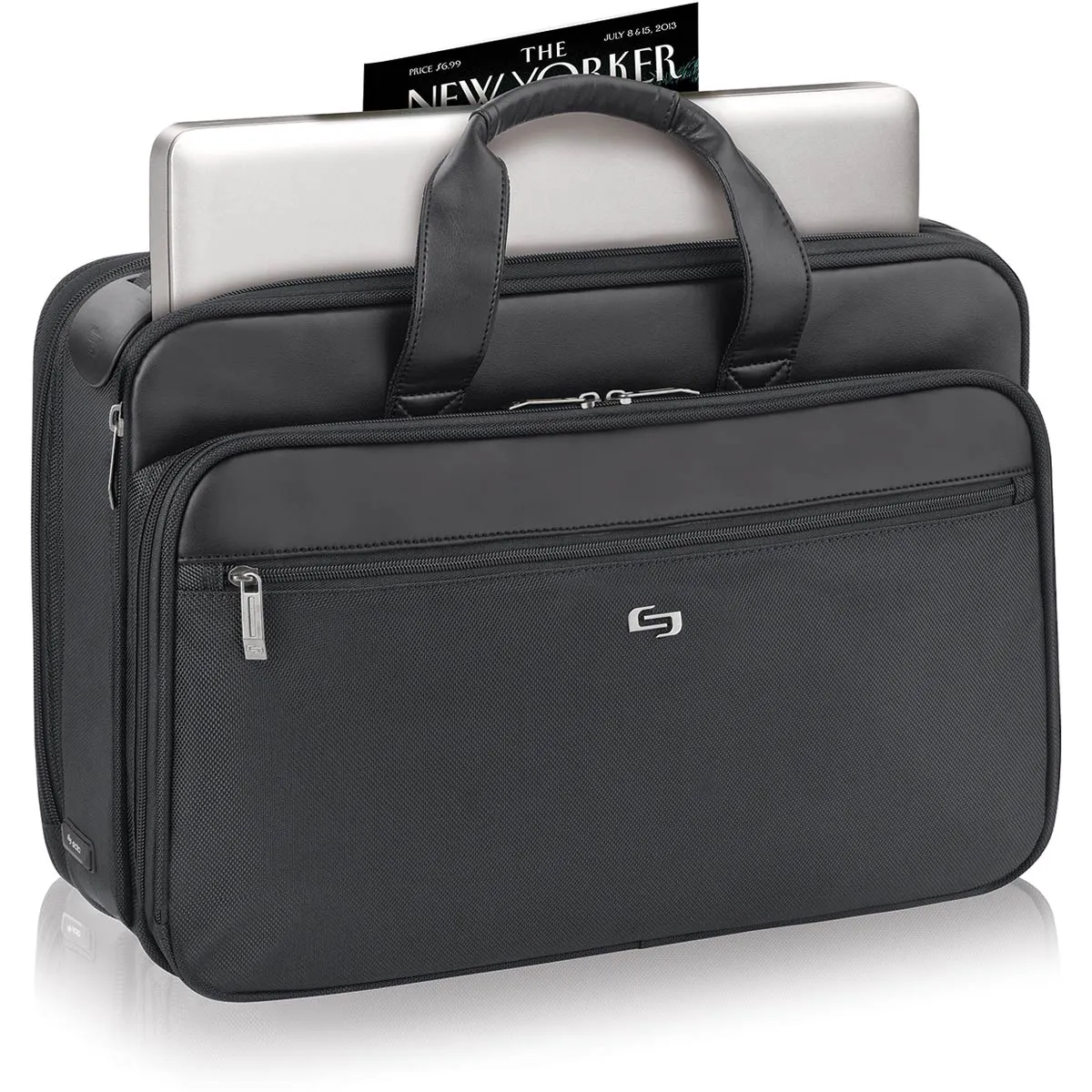 Solo Classic 16In Smart Strap Briefcase