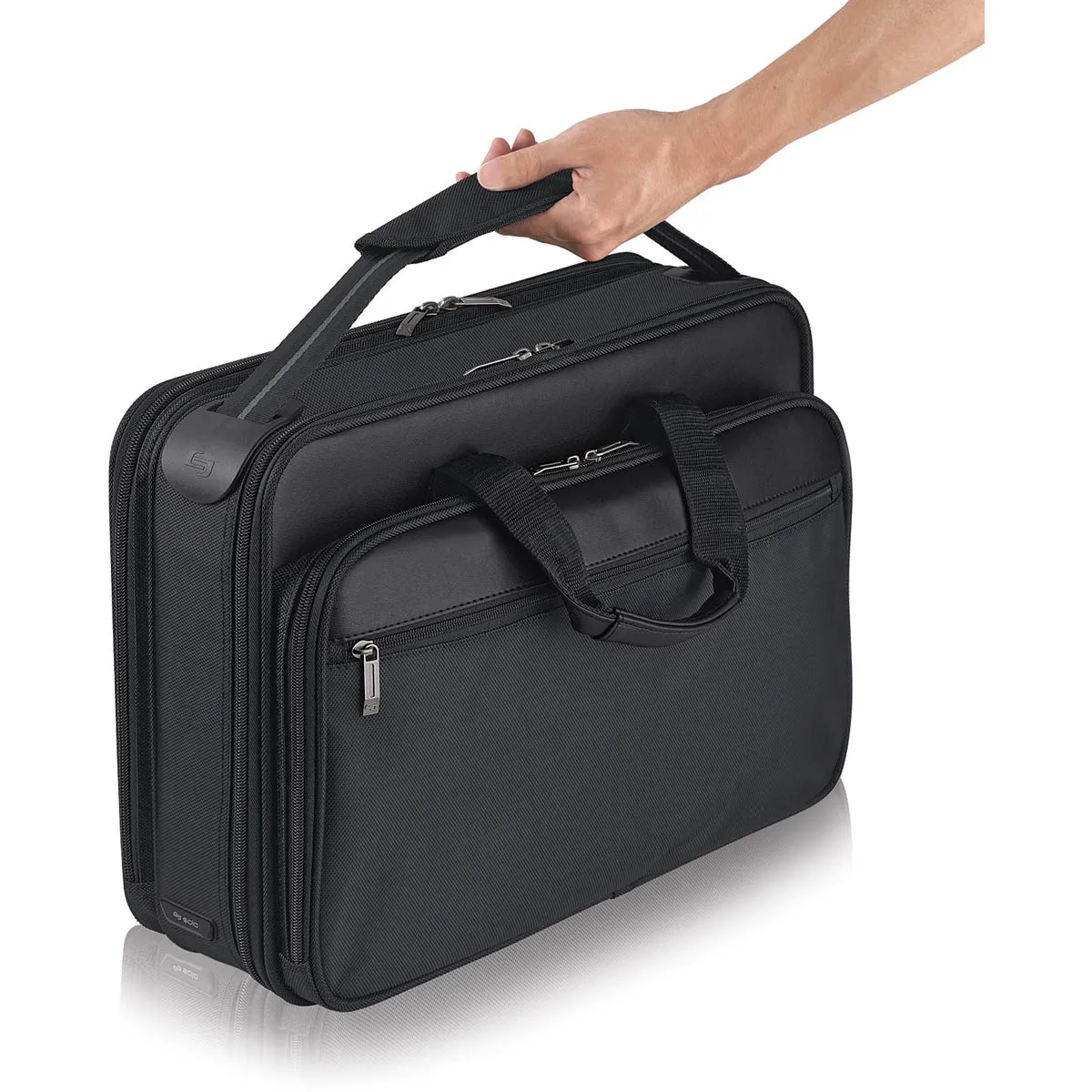 Solo Classic 16In Smart Strap Briefcase