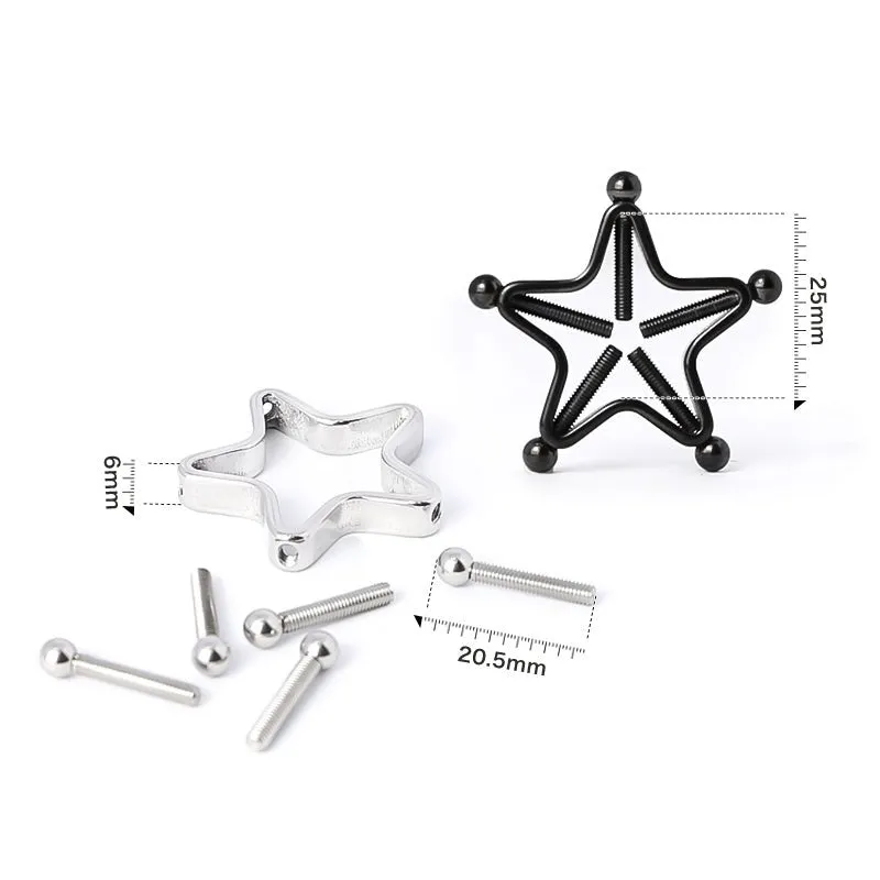 Star Nipple Clamps ⭐