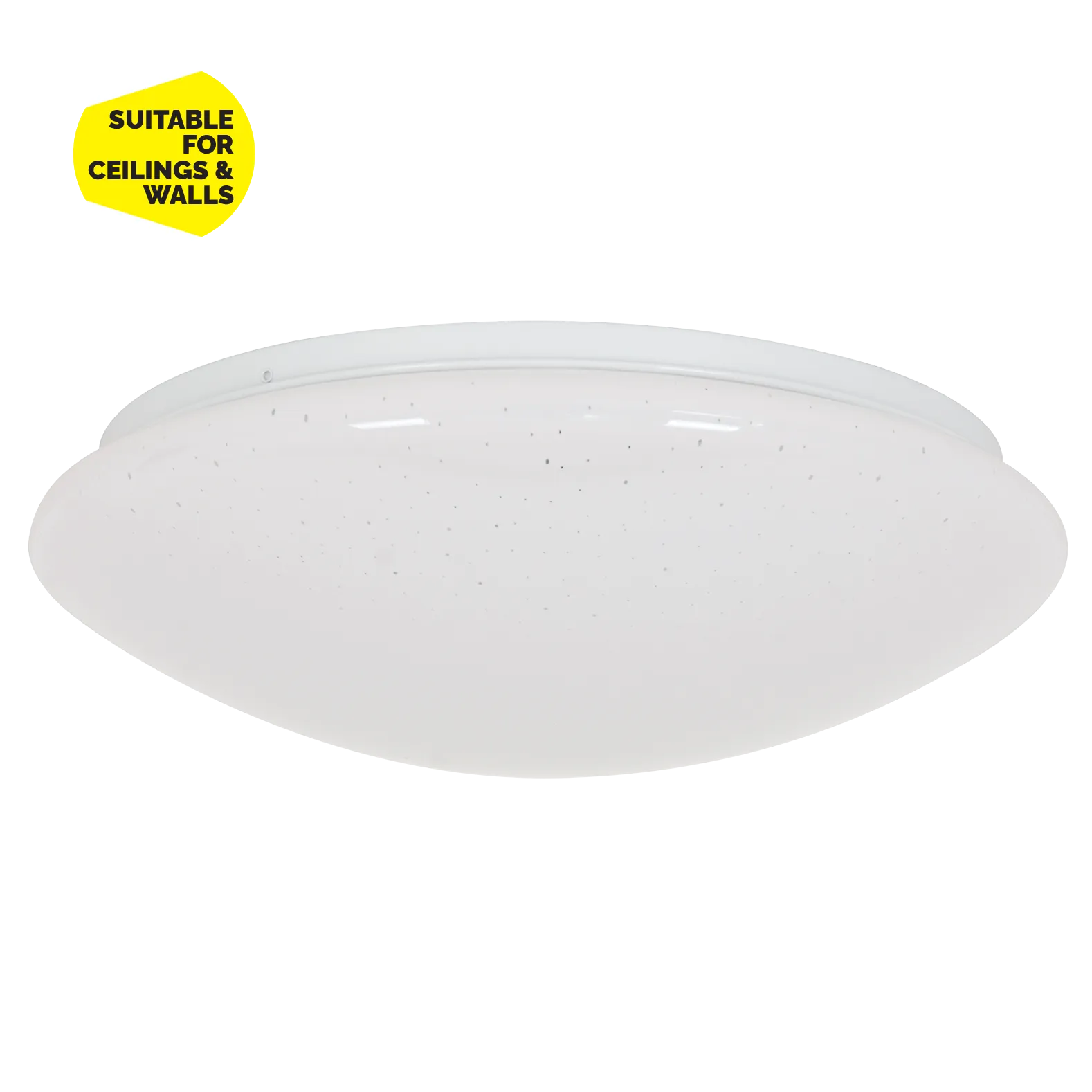 Steph 16W LED Ceiling Light with Patterned Diffuser