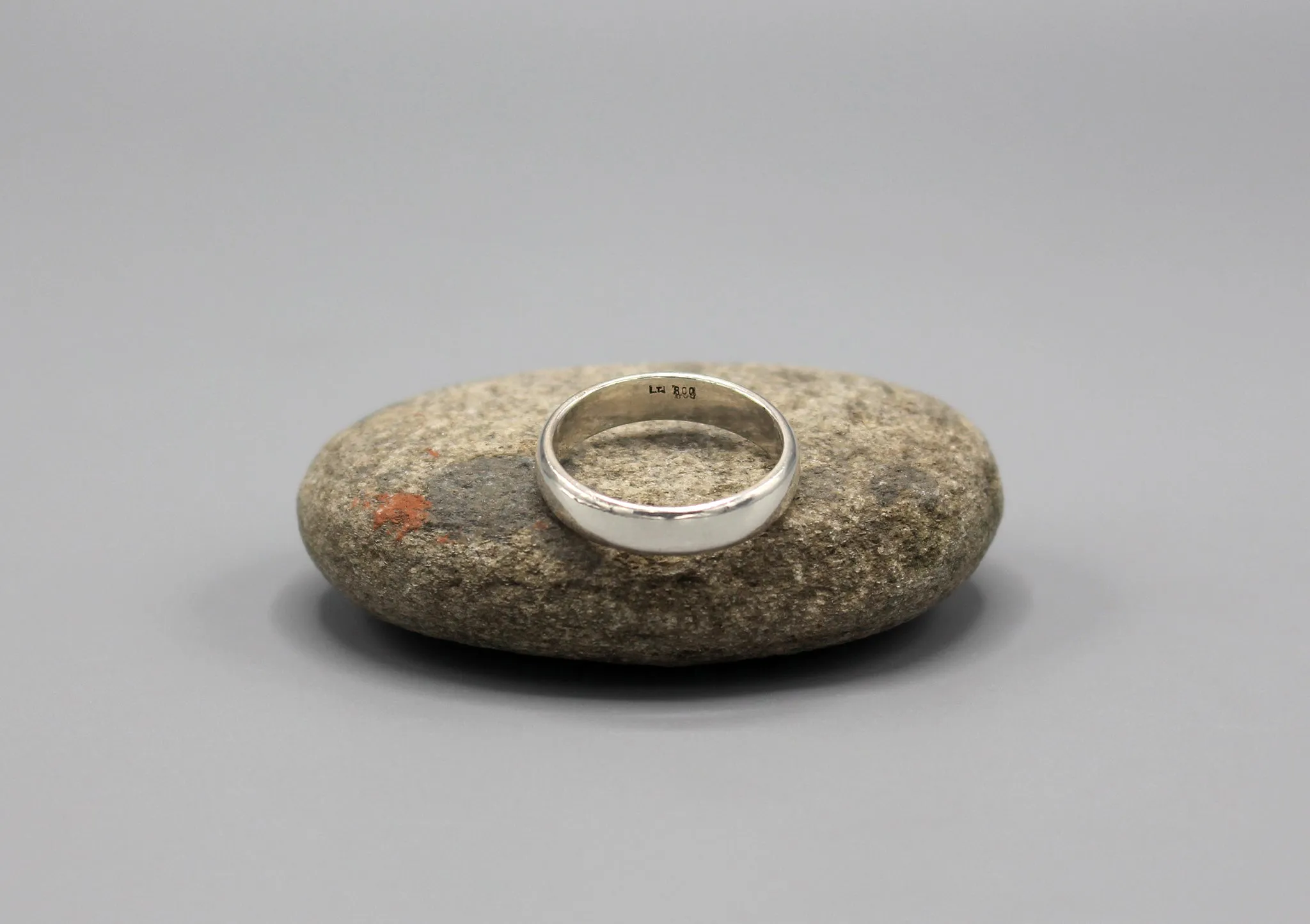 Sterling Silver Plain Finger Ring