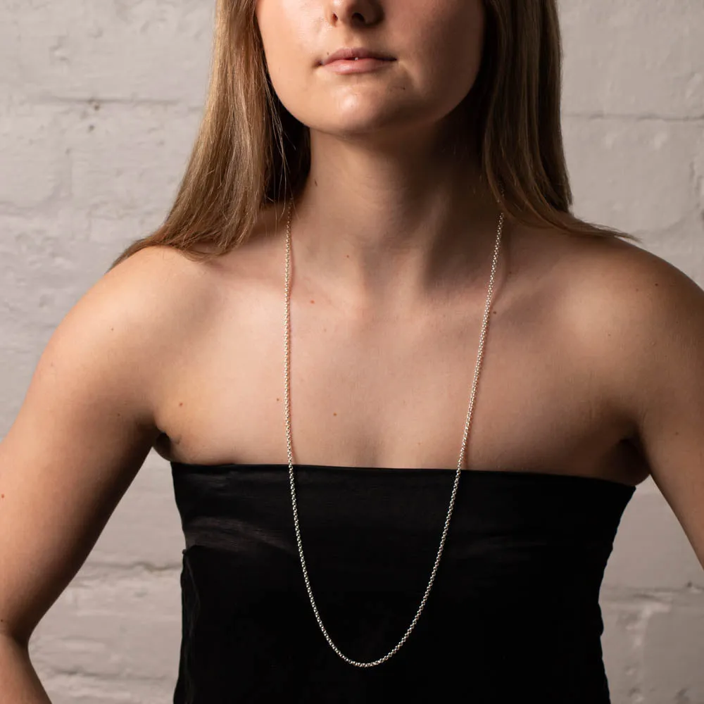 Sterling Silver Round Belcher Chain