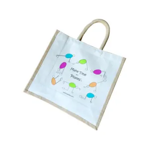 Strength & Style Pilates Jute Bag