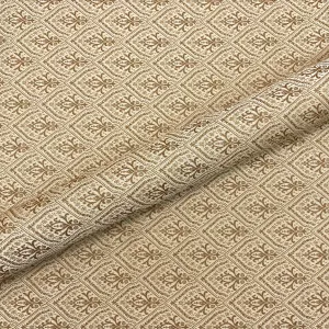 Tiffany Opulent Gold Jacquard Upholstery Fabric 54"