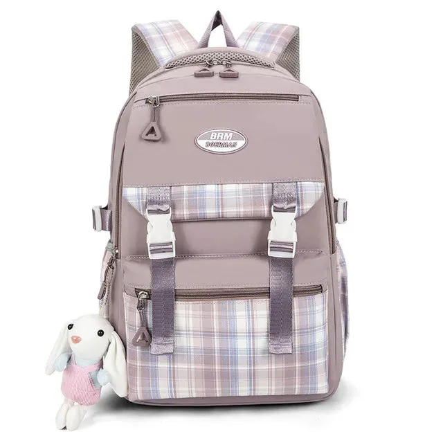 UAKISS  -  girls Kids backpack children School Bags For orthopedic school Backpack Primary Schoolbag book bag travel sac mochila infantil