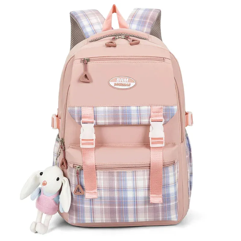 UAKISS  -  girls Kids backpack children School Bags For orthopedic school Backpack Primary Schoolbag book bag travel sac mochila infantil