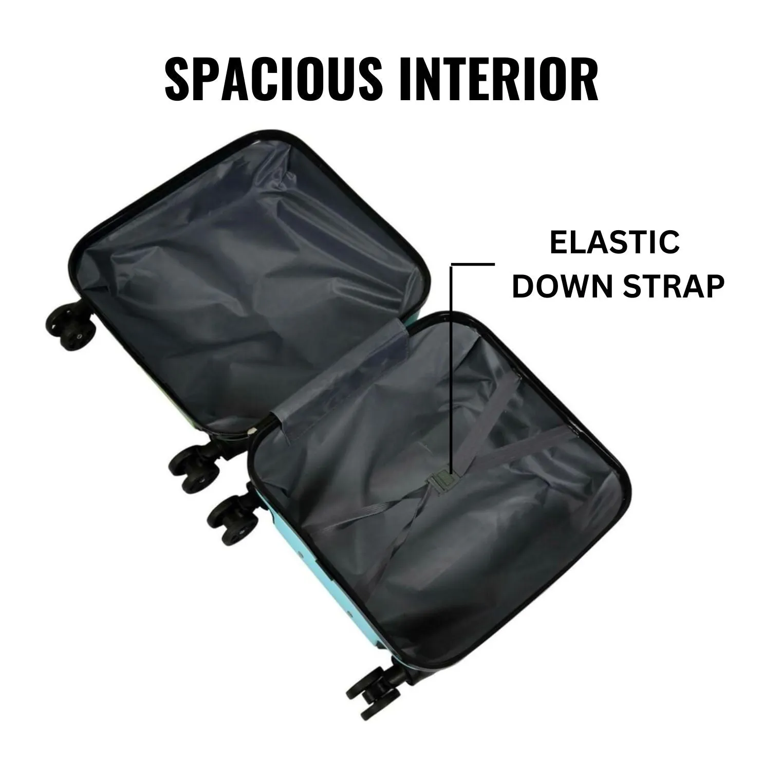 Unicorn Ride Trolley Bag/Suitcase