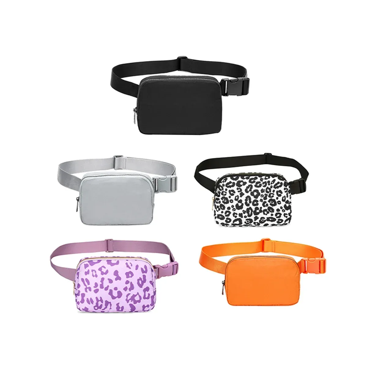 Waist Pack Belt Bag with Adjustable Strap for Hiking & Running Essentials