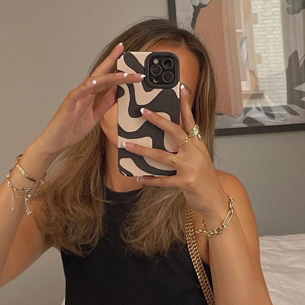 Wavy Stripe Phone Case