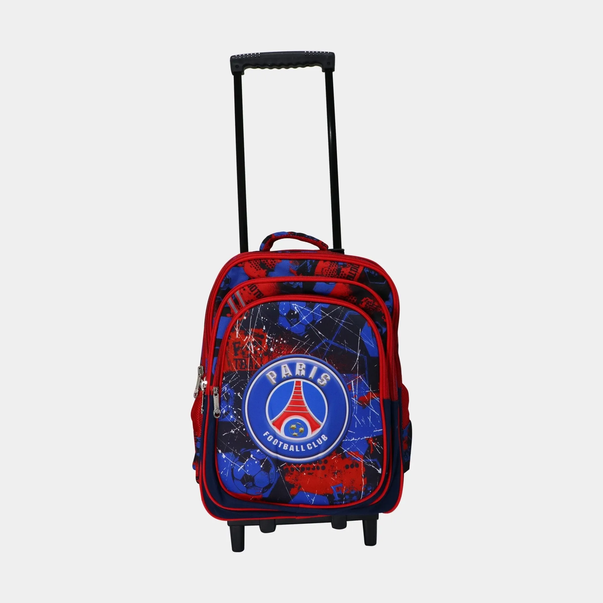 Wheeled School Bags Set of 3-Paris Football Club Design