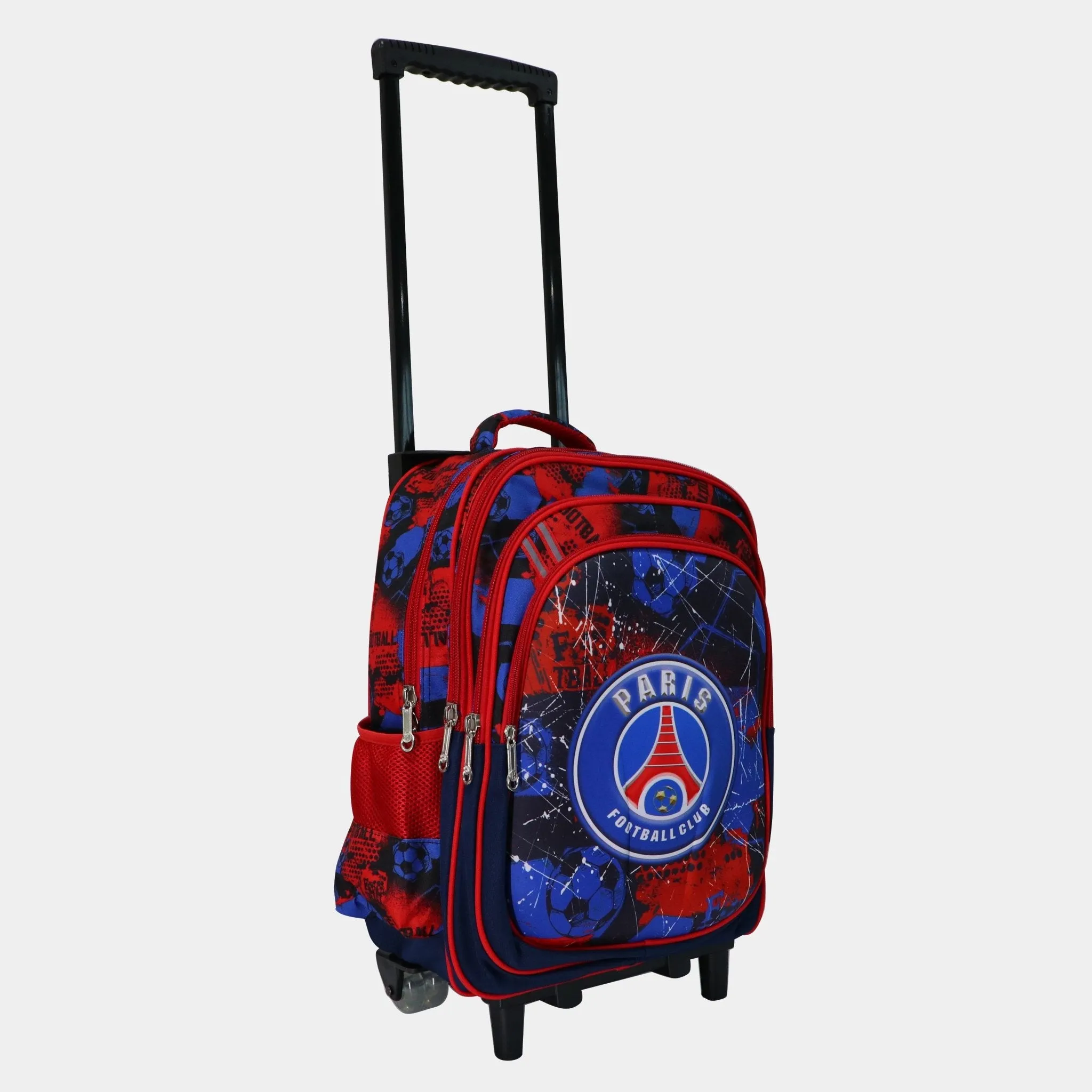 Wheeled School Bags Set of 3-Paris Football Club Design