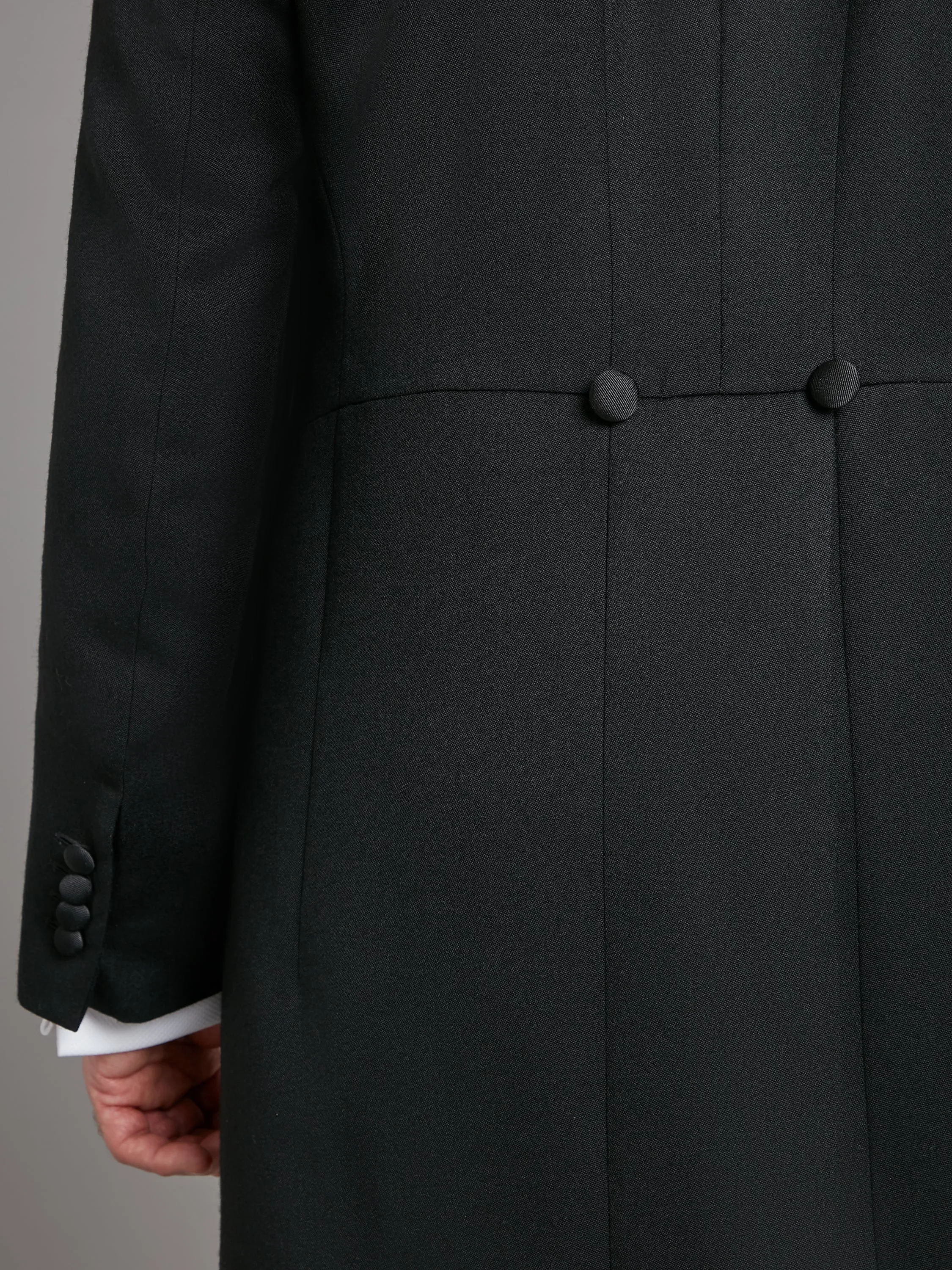 White Tie Evening Tails - Black