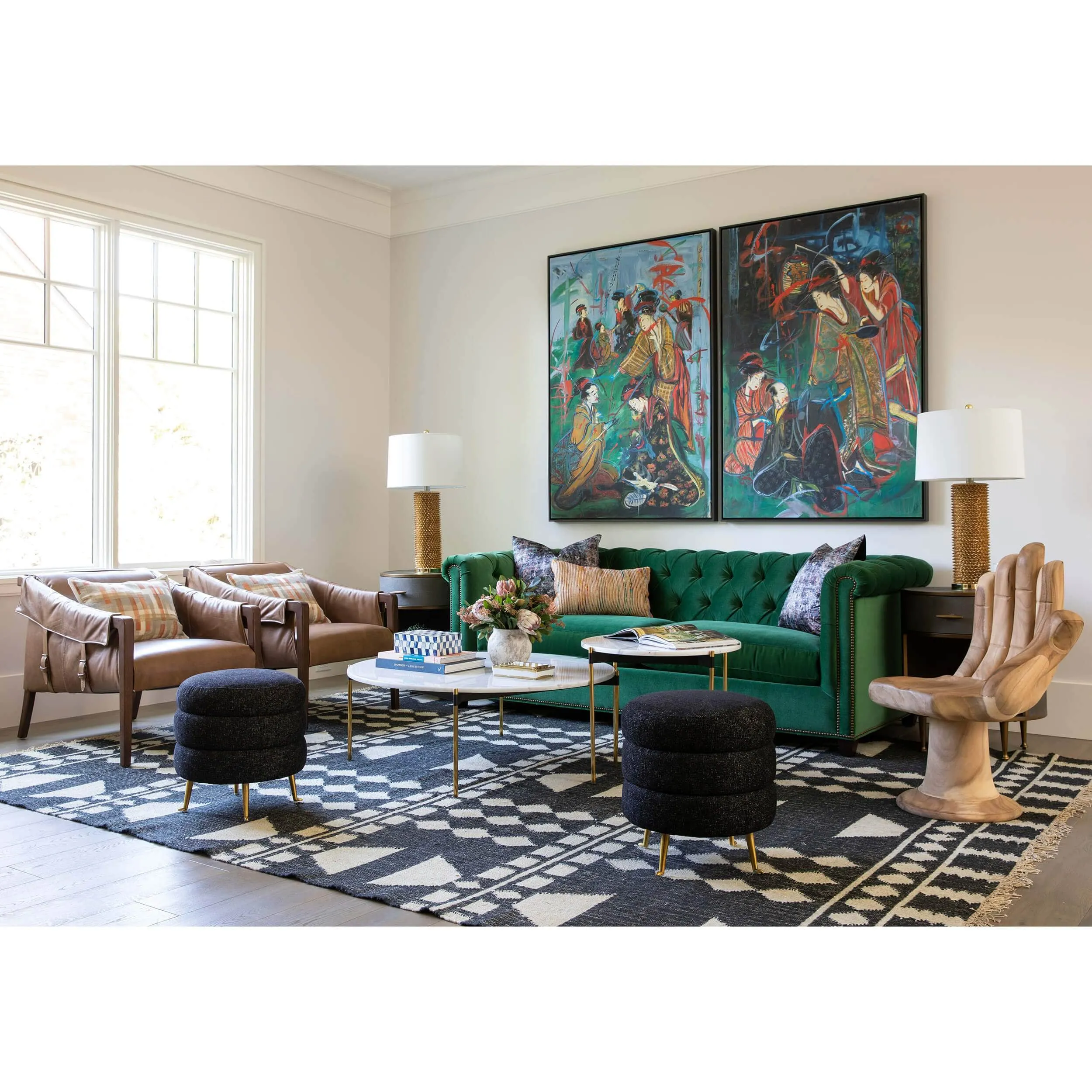 William Sofa, Vance Emerald