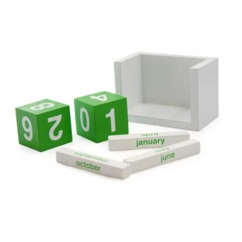 Wooden Desk Calendar