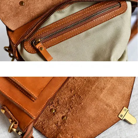 YAAGLE Women British Style Tanned Leather Flap Shoulder Bag Tote YG350
